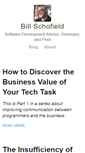 Mobile Screenshot of billschofield.net